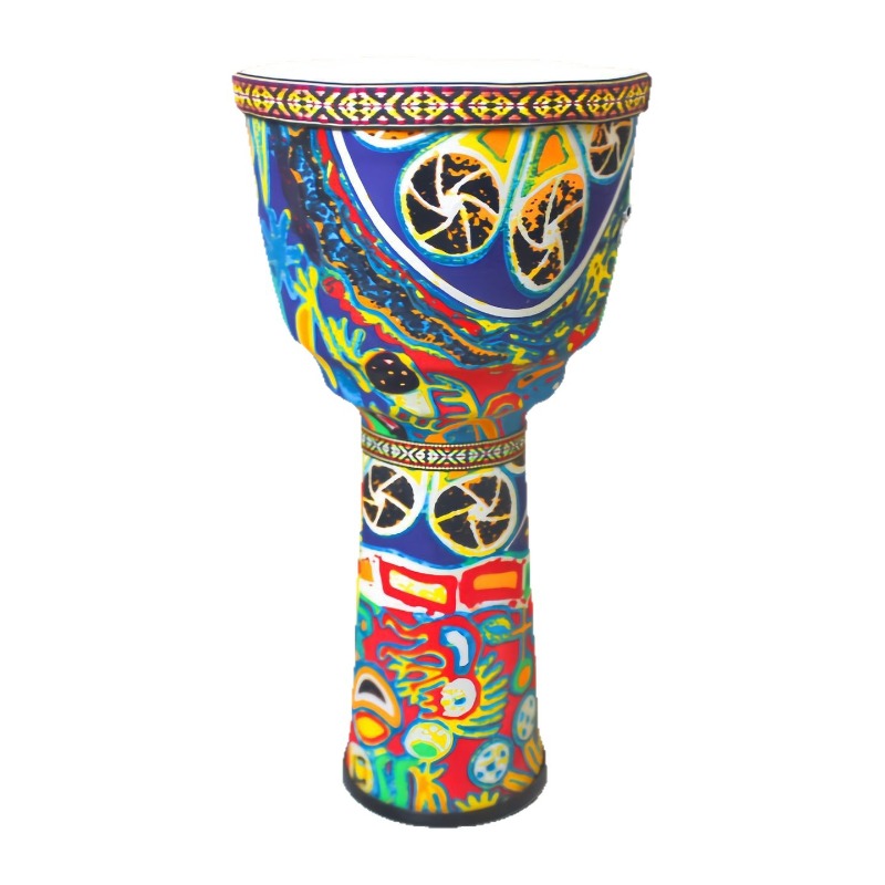 Musical Instrument Art - 10 Polegada tambor djembe grande adulto