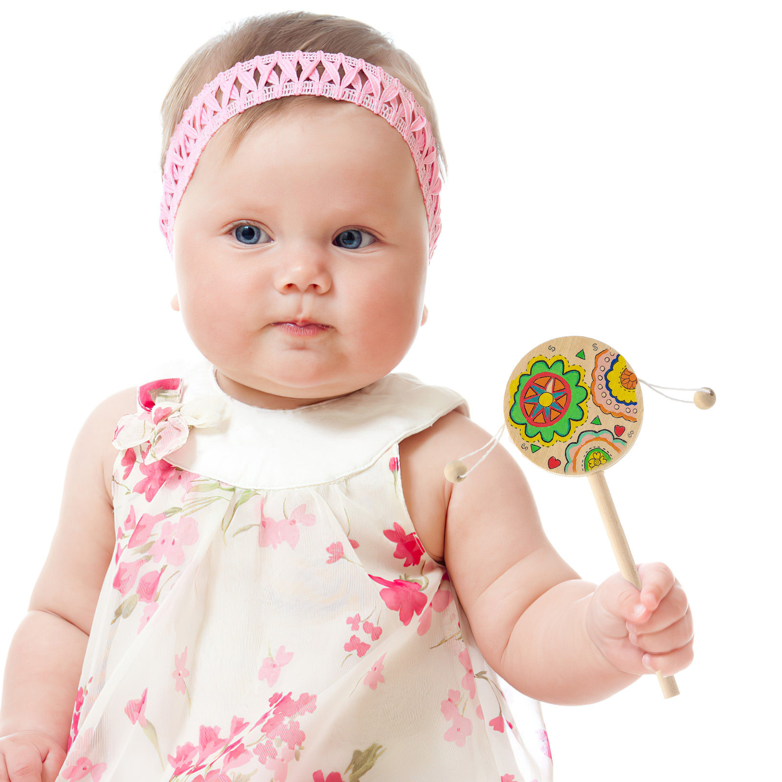 Musical Instrument Diy For Kids - 1 Conjunto de Tambor Chocalho de