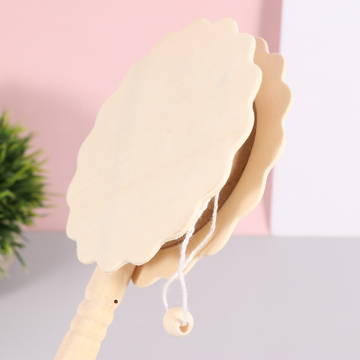 Musical Instrument Diy For Kids - 5 Peças de Chocalho de Madeira