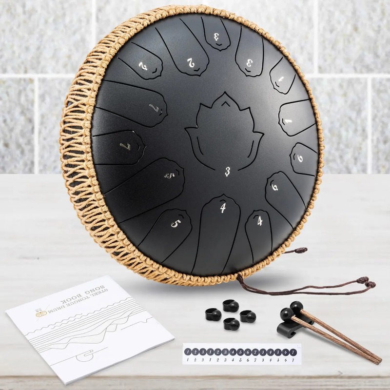 Musical Instrument Morocco - Hluru língua de aço glucofone 13