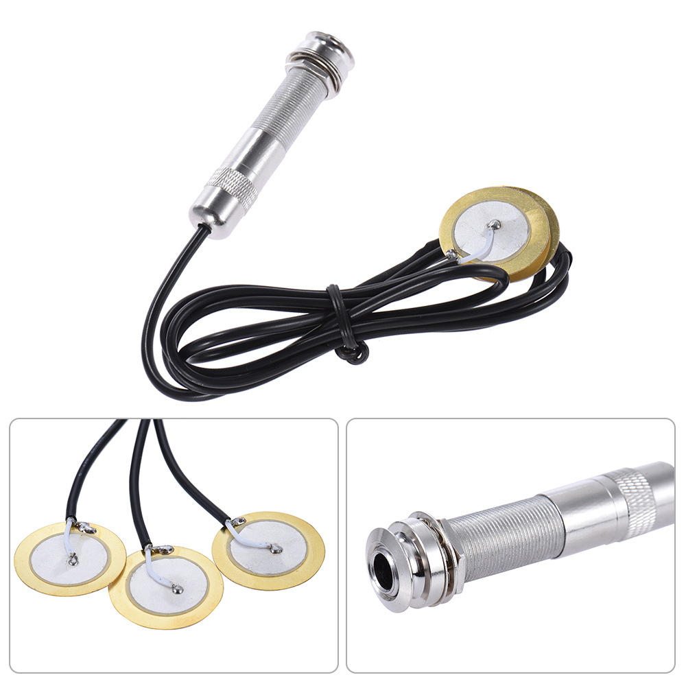 Musical Instrument Art - Instrumento de Cordas Acústicas, Pickup Piezo,