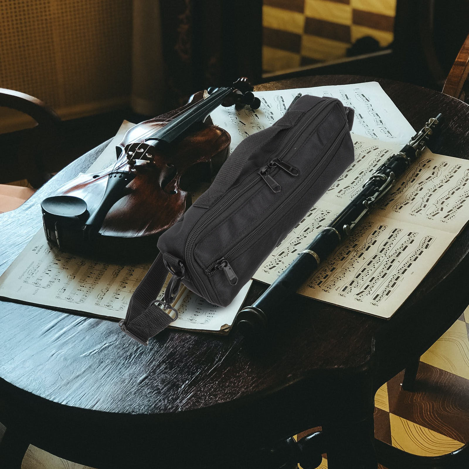 Musical Instrument Bag - Bolsa Piccolo Exquisita, Design Simples e