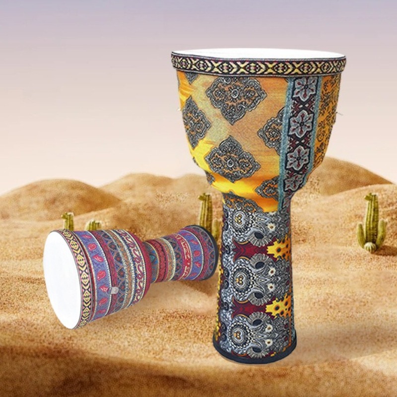 10 Polegada tambor djembe gran - Musical Instrument Art avaliação e preço