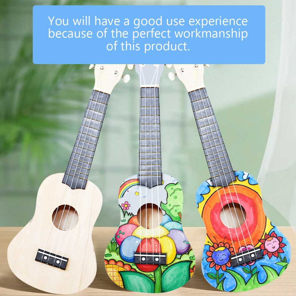 1 Conjunto de Kit DIY de Ukule - Musical Instrument Diy For Kids avaliação e preço