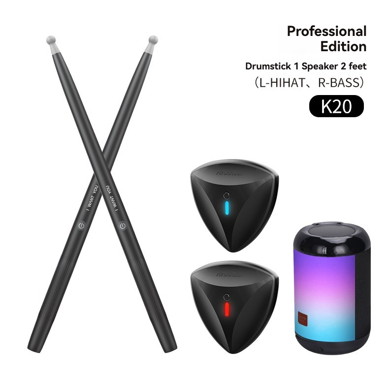 Tambor de ar eletrônico somato - Musical Instrument Virtual avaliação e preço