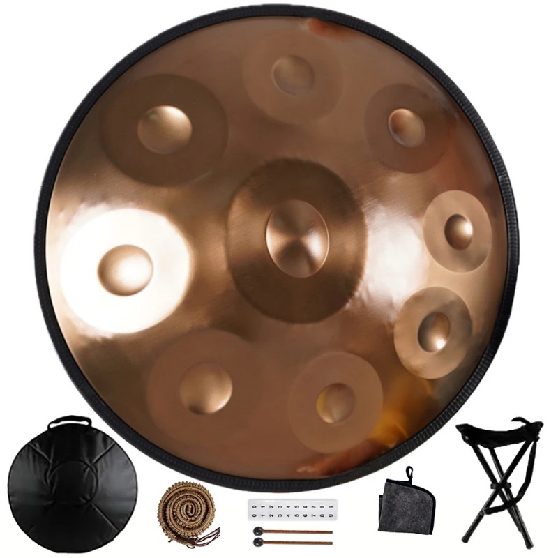 Tambor de handpan 440/432hz, 9 - Musical Instrument Morocco avaliação e preço