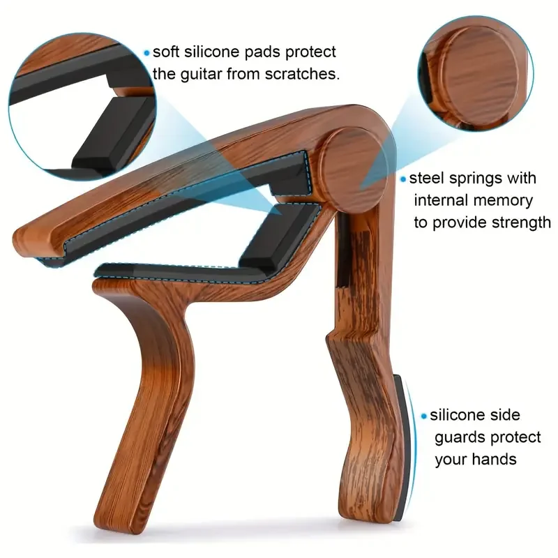 Capo de guitarra de liga de zi - Musical Instrument Art avaliação e preço