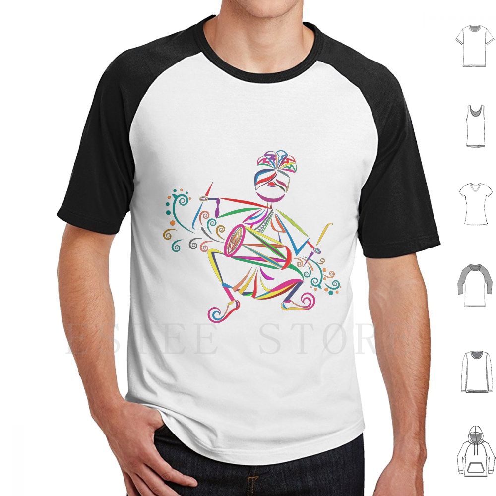 Dhol jogador t camisa diy tama - Musical Instrument In India avaliação e preço