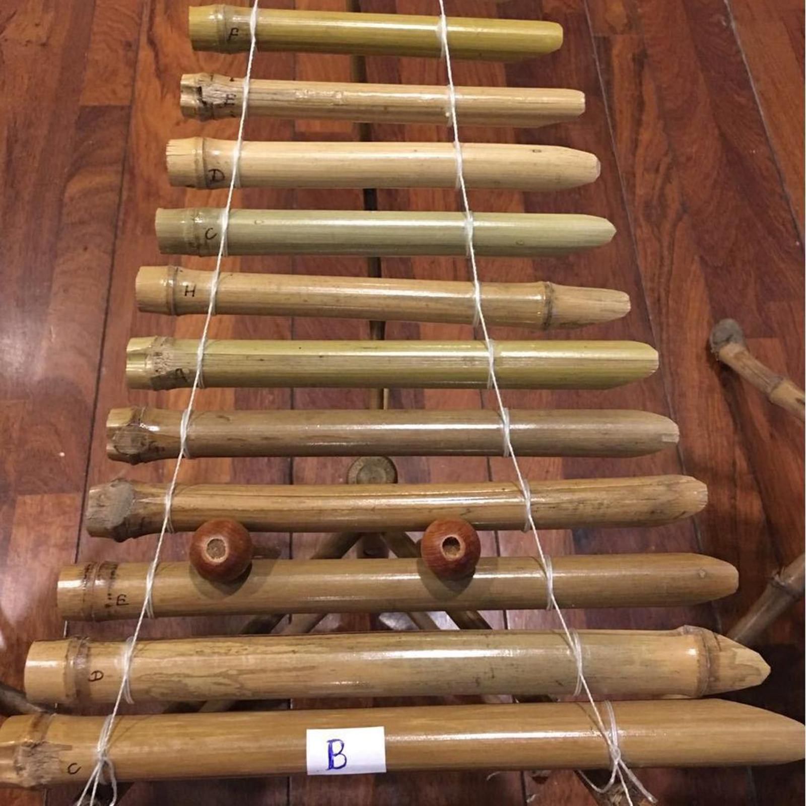 Xilofone de Bambu Artesanal: I - Musical Instrument Diy For Kids avaliação e preço