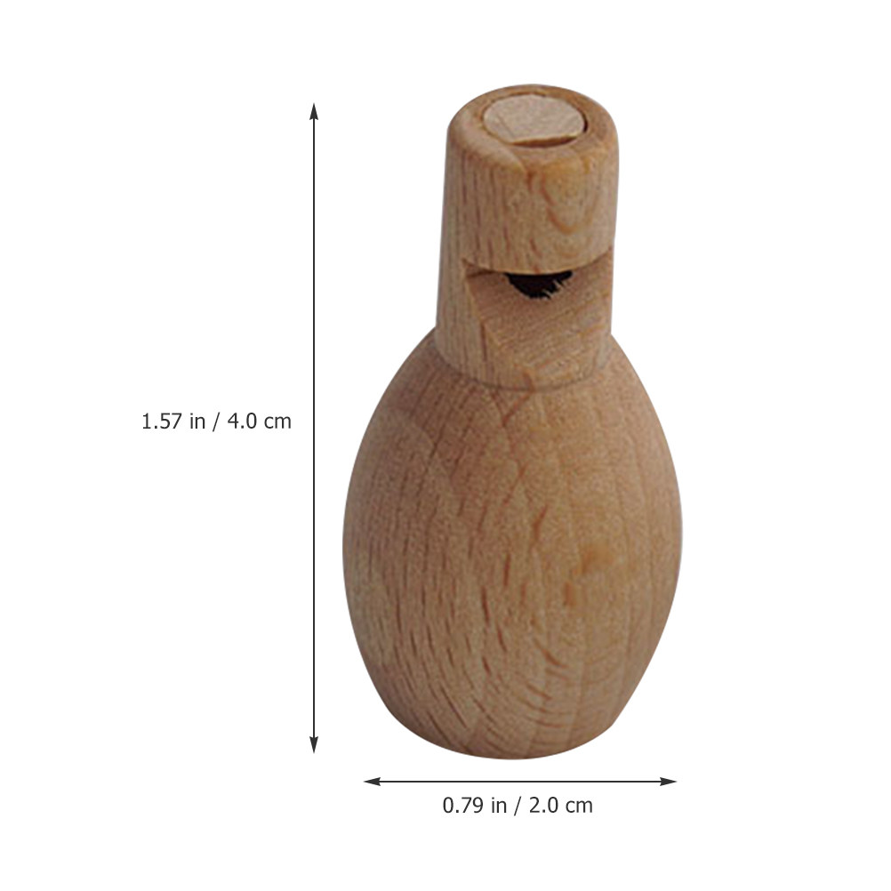 4 Apito de Madeira Não Acabado - Musical Instrument Diy For Kids avaliação e preço